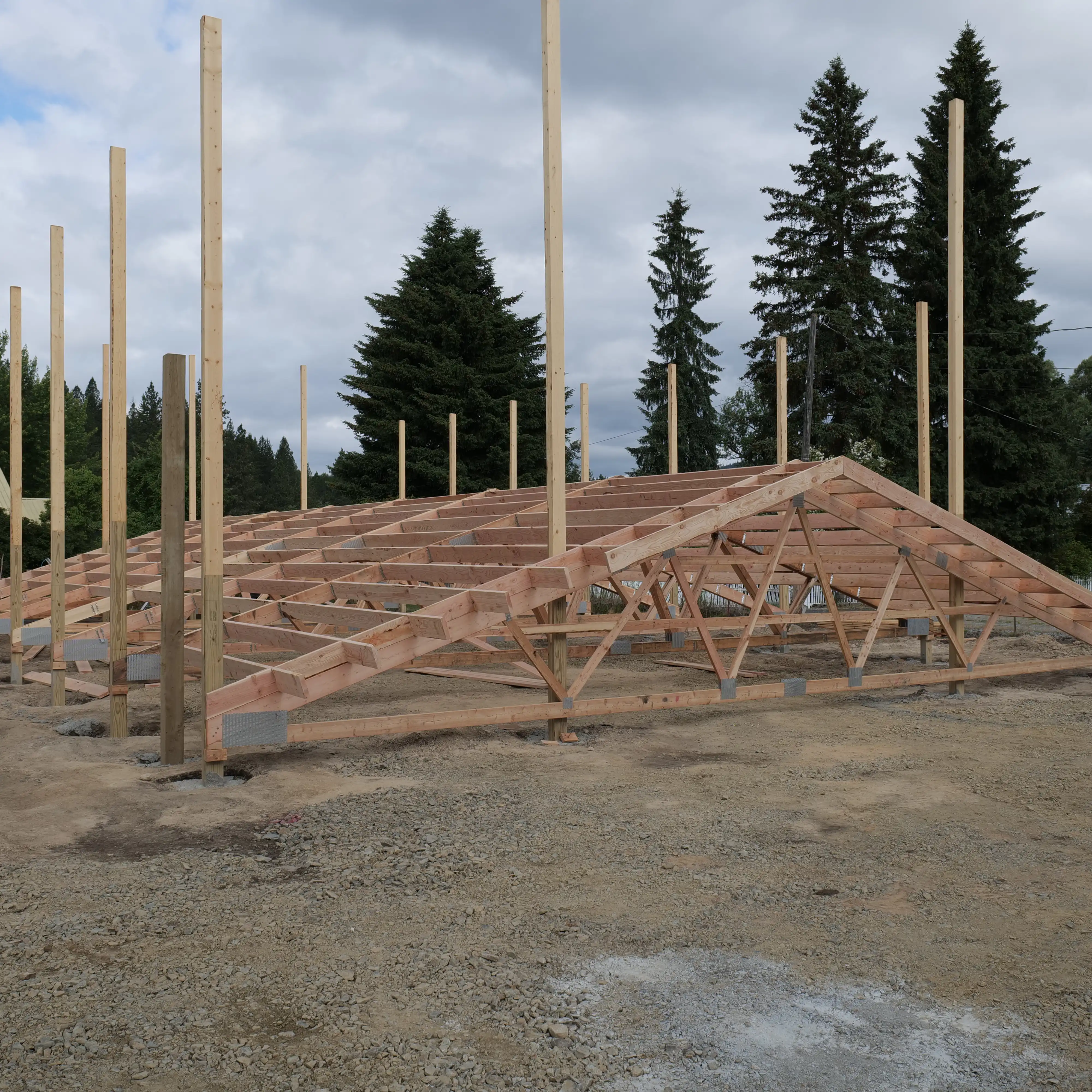 Framed trusses